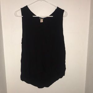 Black “criss cross” Tank Top